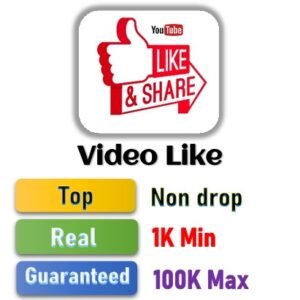 Youtube Video Likes - Top Quality - Guaranteed