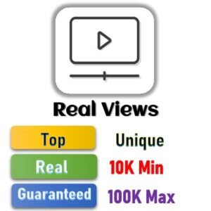 Youtube Views - Unique Views - Top Quality - Guaranteed