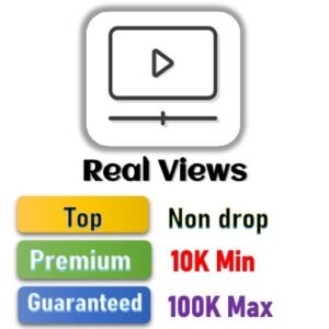 Youtube Views - Premium Quality Real Views - Non-drop - Guaranteed