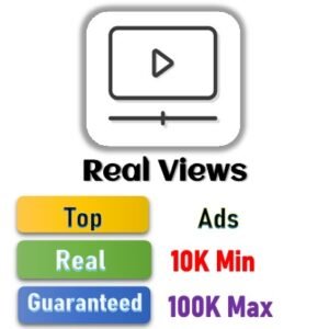 Youtube Views - Ads Real Views - Top Quality - Guaranteed